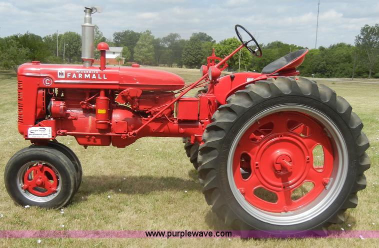 image for item D4262 McCormick Farmall C tractor