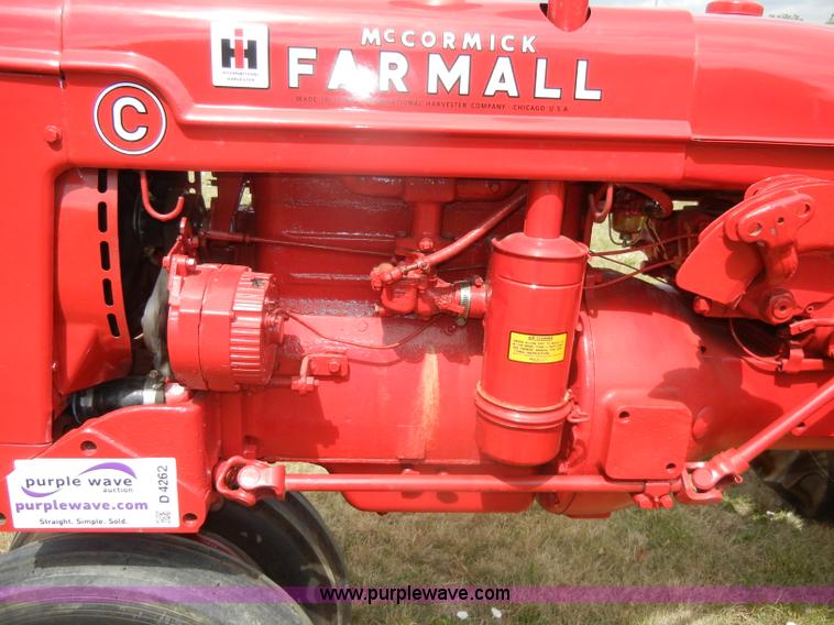 image for item D4262 McCormick Farmall C tractor