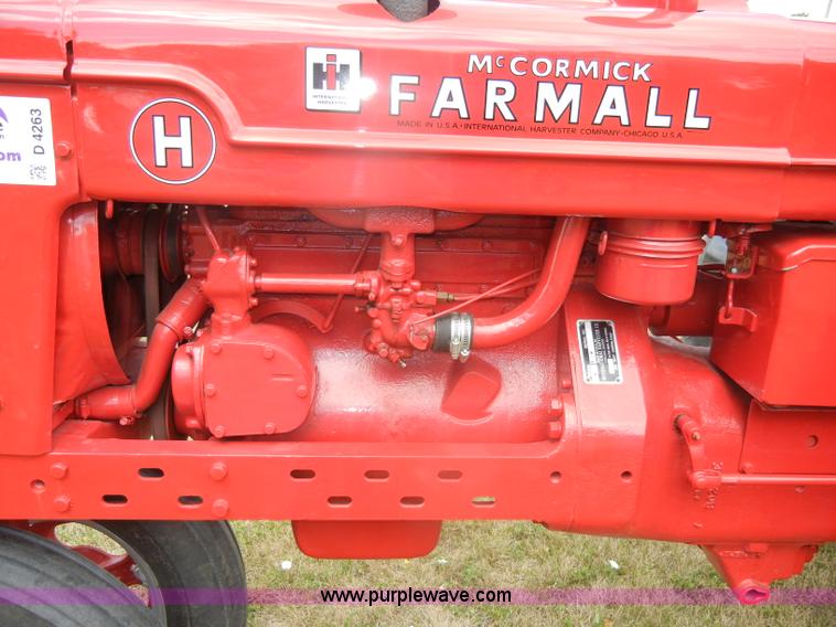 image for item D4263 McCormick Farmall H tractor