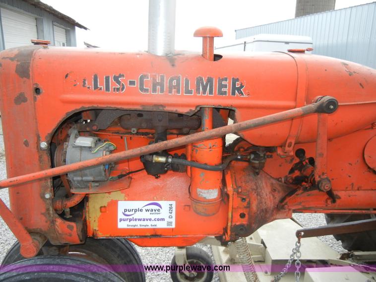 image for item D4264 1949 Allis-Chalmers C tractor