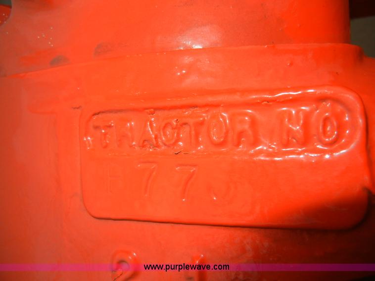 image for item D4266 1938 Allis-Chalmers B tractor