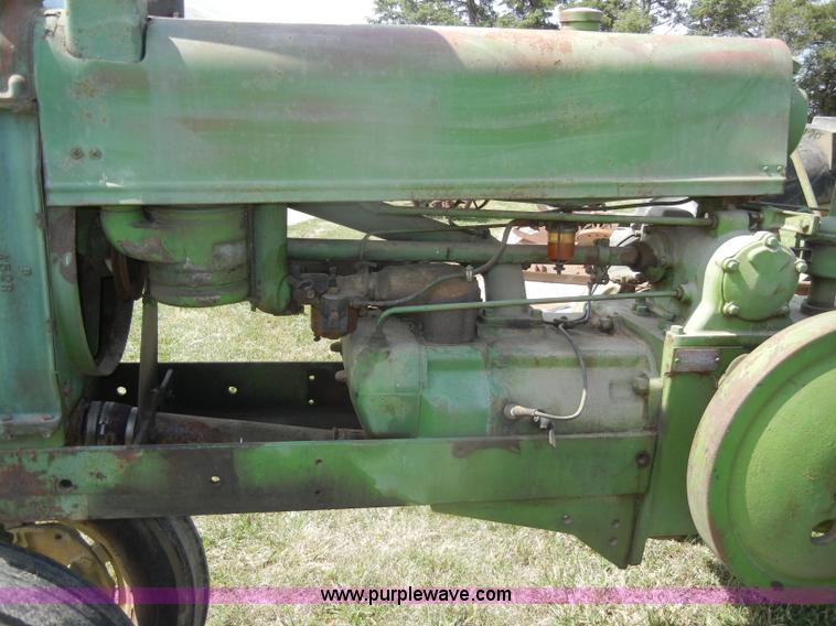 image for item D4366 1937 John Deere A tractor