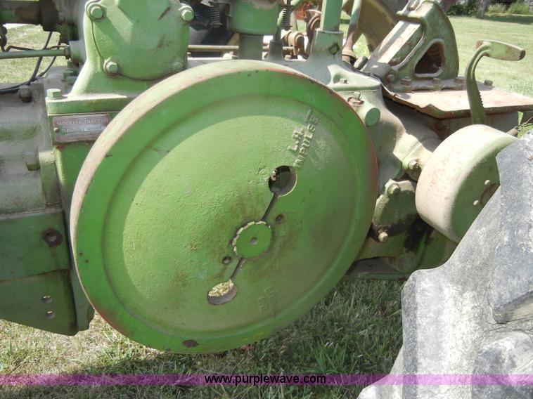 image for item D4366 1937 John Deere A tractor