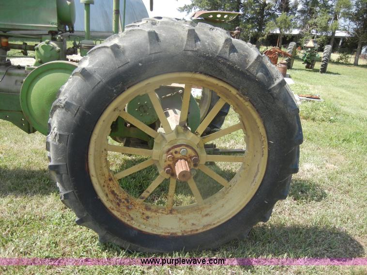 image for item D4366 1937 John Deere A tractor