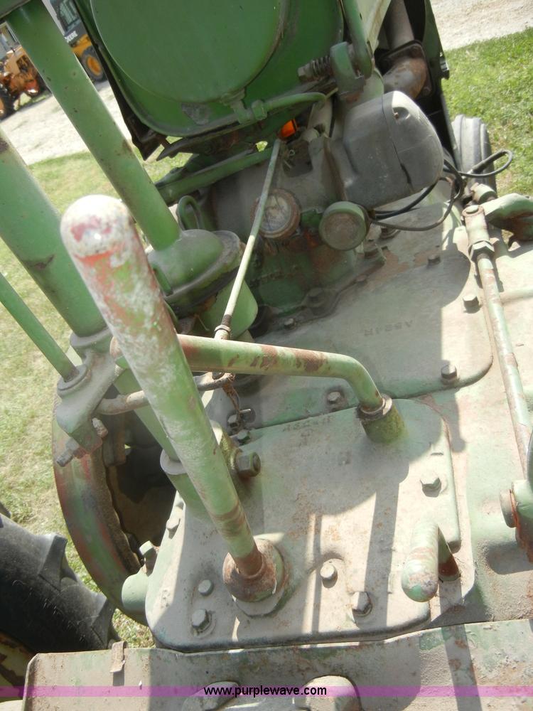 image for item D4366 1937 John Deere A tractor