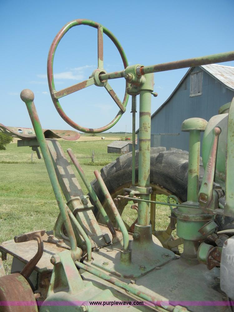 image for item D4366 1937 John Deere A tractor