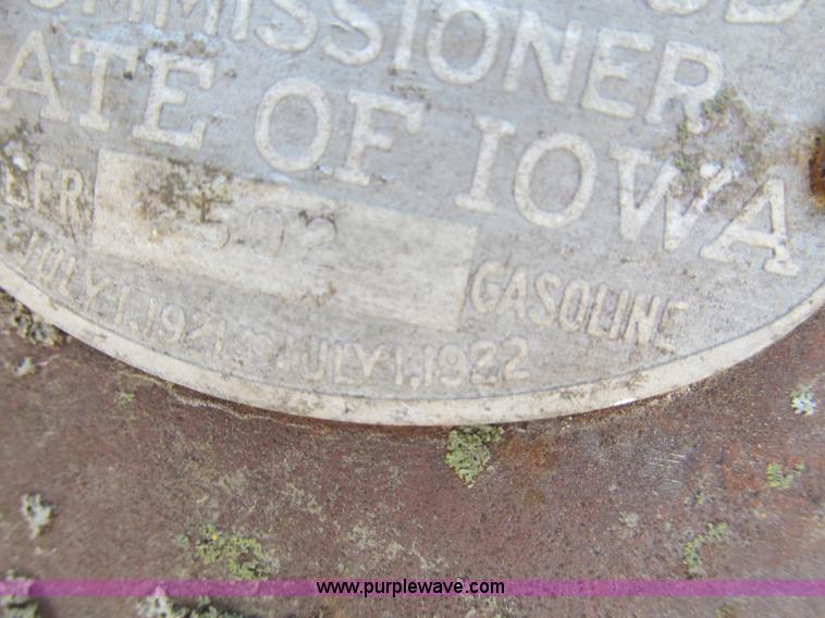 image for item L9931 (2) antique fuel pumps