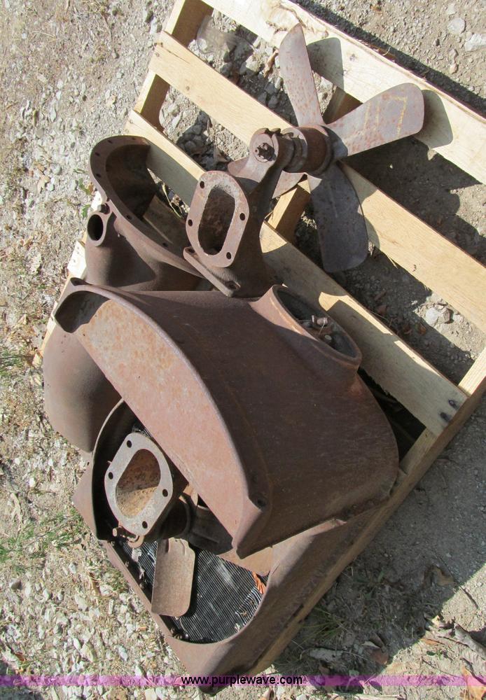 image for item L9936 Fordson tractor complete radiator assembly