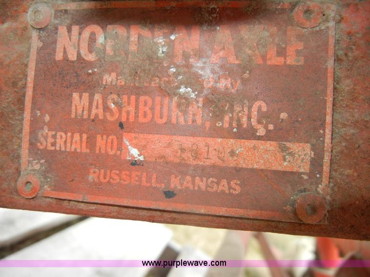 image for item N9815 Norden wide front axle