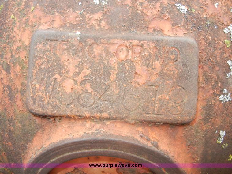 image for item N9818 1939 Allis-Chalmers WC tractor