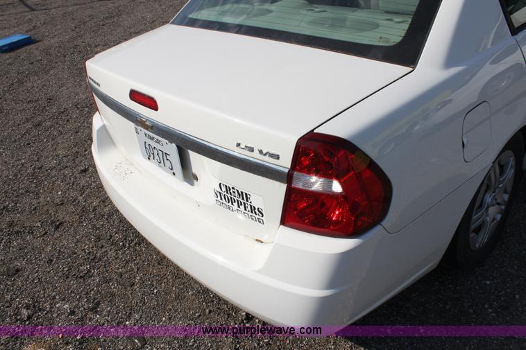 image for item B7321 2007 Chevrolet Mailibu LS