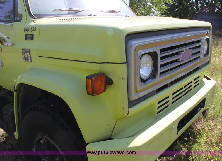 image for item D5303 1979 Chevrolet C70 de-ice truck