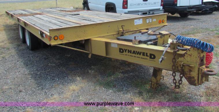 image for item D5321 1997 Dynaweld tandem axle trailer