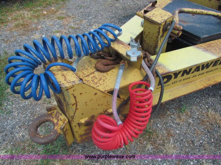 image for item D5321 1997 Dynaweld tandem axle trailer