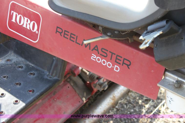 image for item D5343 Toro Reelmaster 2000D reel mower