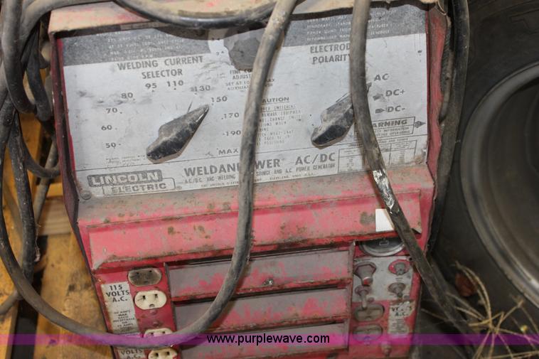 image for item D5385 (2) Lincoln Electric Weldan Power AC/DC welders