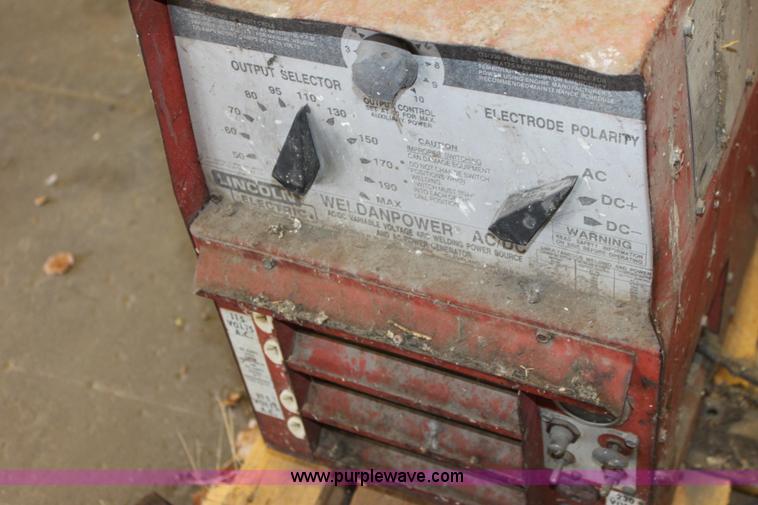 image for item D5385 (2) Lincoln Electric Weldan Power AC/DC welders