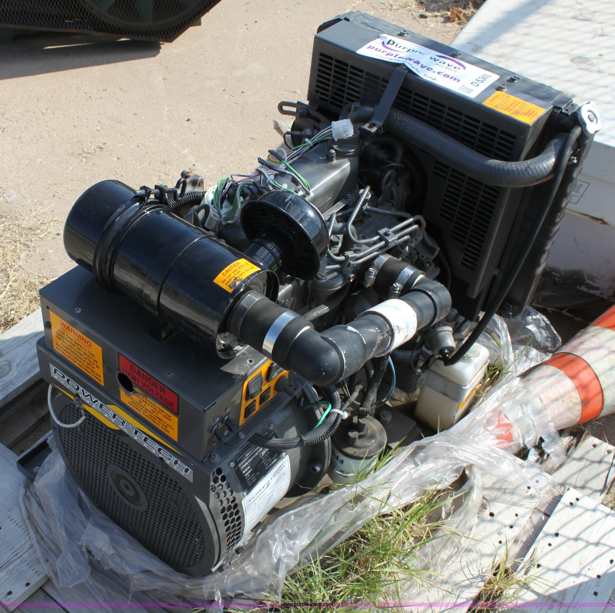 Powertech generator power head in Wichita, KS Item D5366 sold