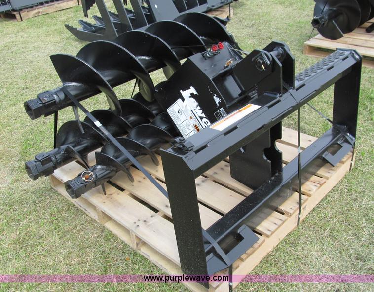 image for item A7526 Lowe 750CH hydraulic auger skid steer attachment