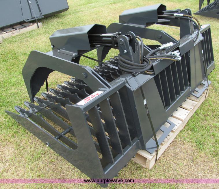 image for item A7529 Stout HD72 grapple open-end skid steer attachment