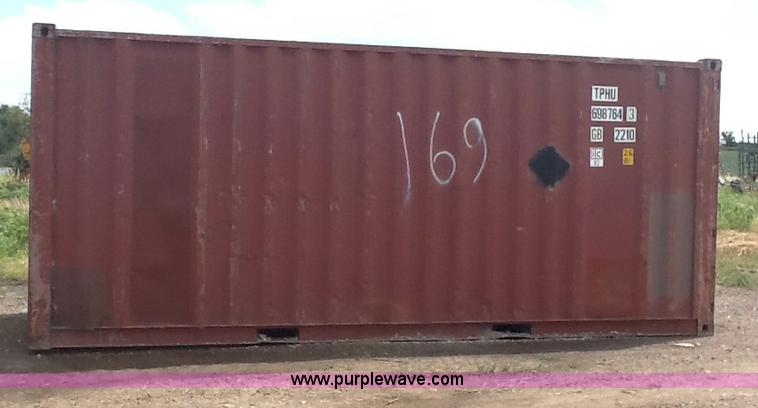 image for item B1438 20' intermodal shipping container