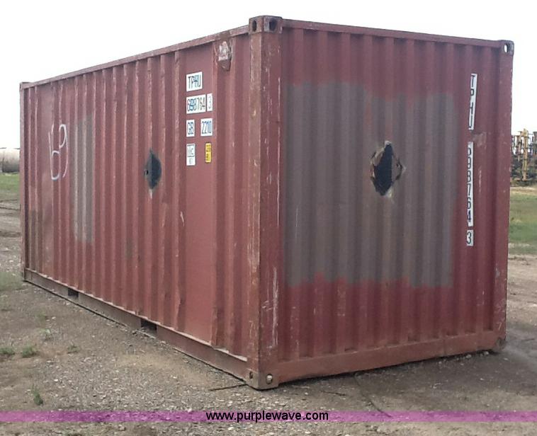image for item B1438 20' intermodal shipping container