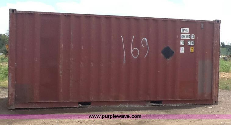 image for item B1438 20' intermodal shipping container