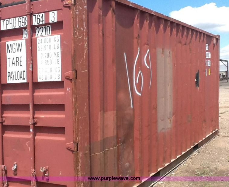 image for item B1438 20' intermodal shipping container
