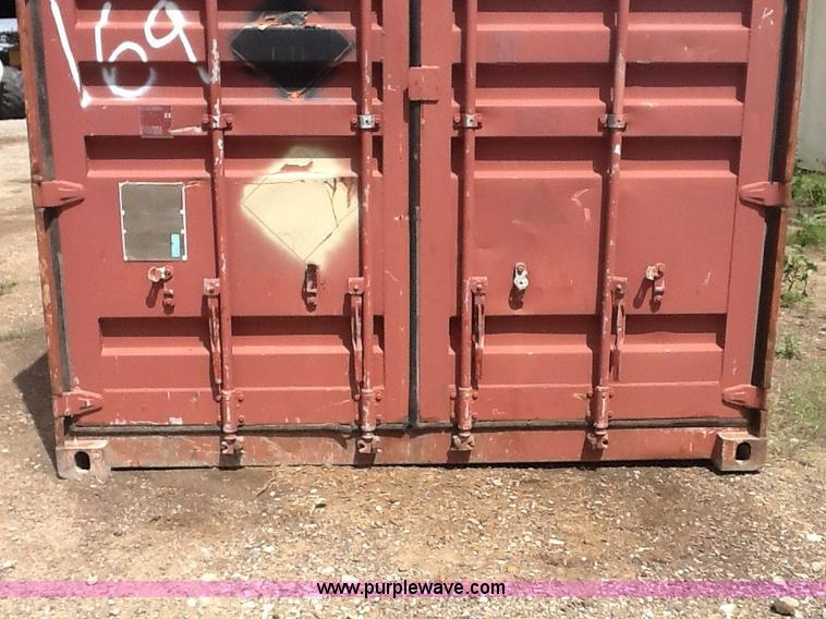 image for item B1438 20' intermodal shipping container