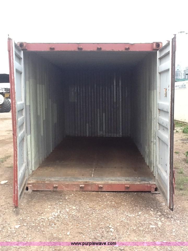 image for item B1438 20' intermodal shipping container