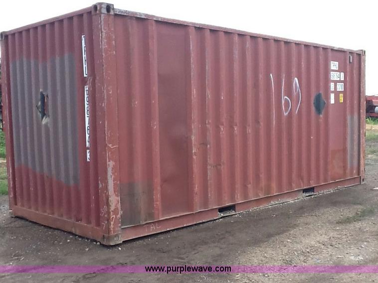 image for item B1438 20' intermodal shipping container