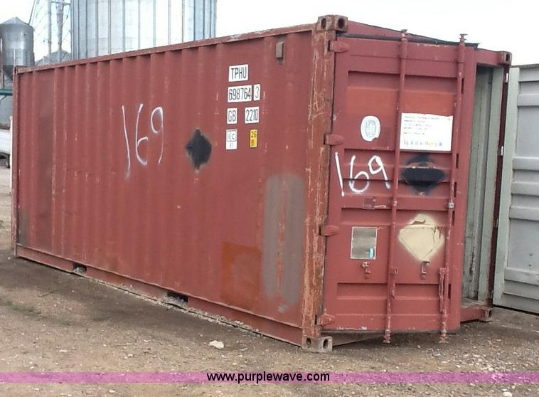 image for item B1438 20' intermodal shipping container