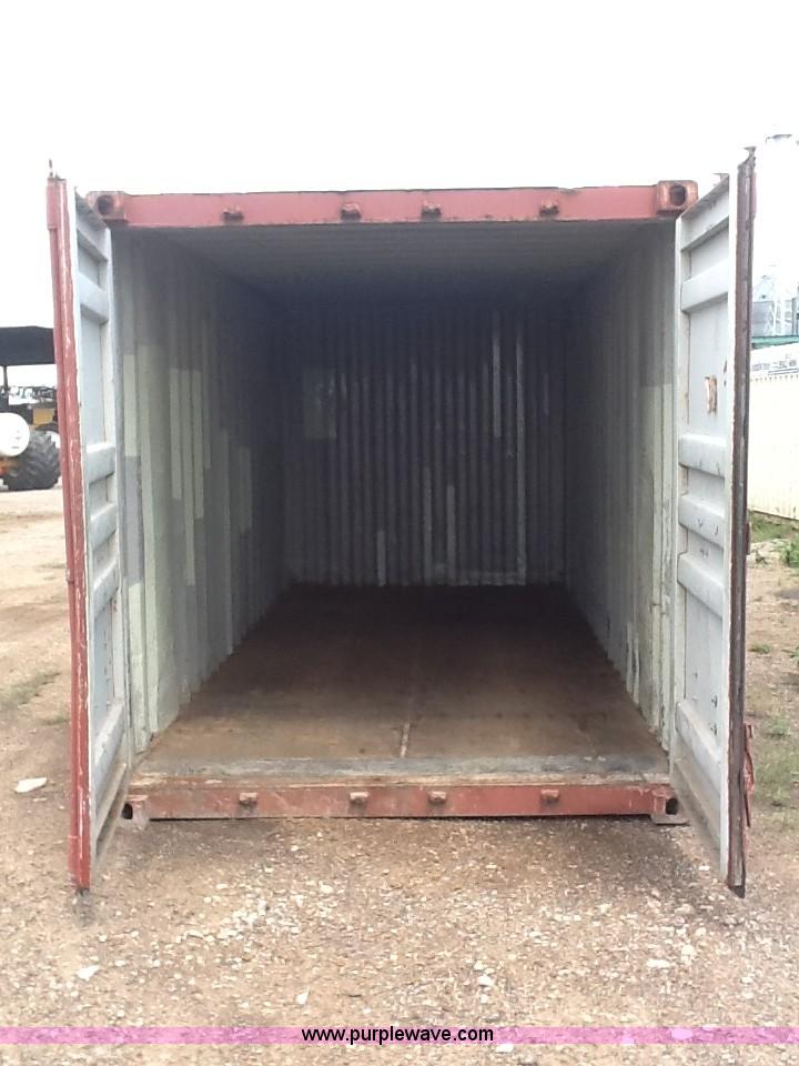 image for item B1438 20' intermodal shipping container