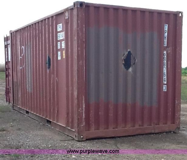 image for item B1438 20' intermodal shipping container