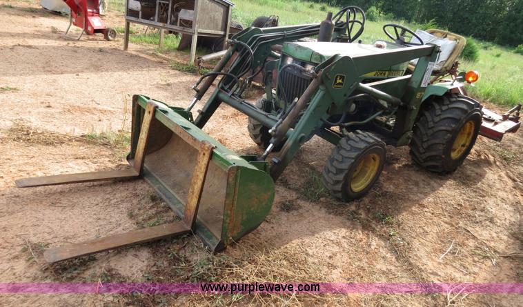 image for item B2439 John Deere 650 tractor