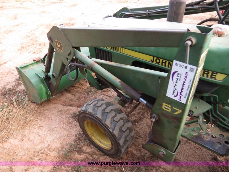 image for item B2439 John Deere 650 tractor