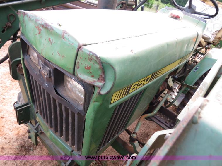 image for item B2439 John Deere 650 tractor