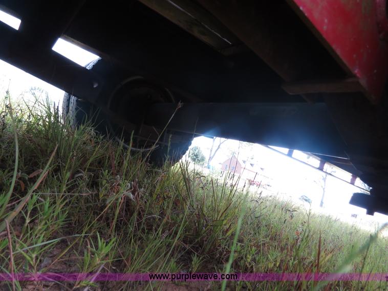 image for item B2446 2001 Big Tex 22GN-24 gooseneck flatbed trailer