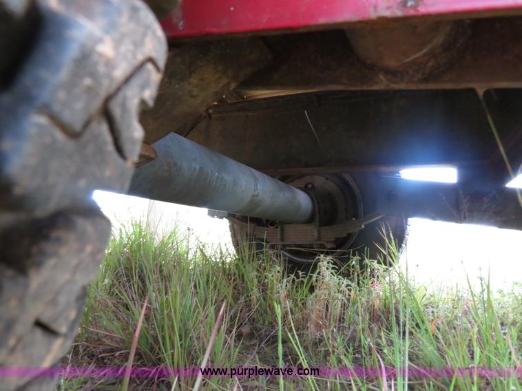 image for item B2446 2001 Big Tex 22GN-24 gooseneck flatbed trailer