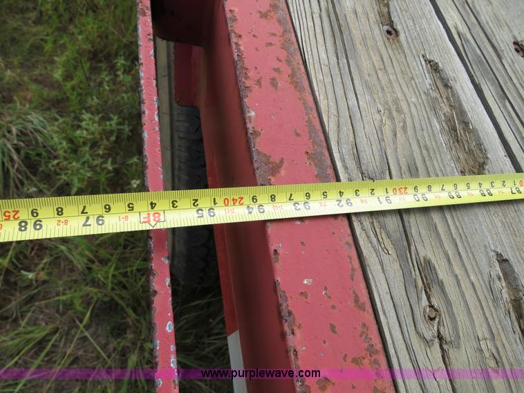 image for item B2446 2001 Big Tex 22GN-24 gooseneck flatbed trailer