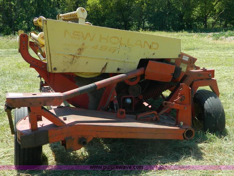 image for item B3811 New Holland 495 Haybine mower conditioner