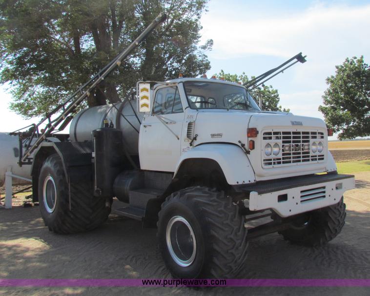 image for item B7363 1974 GMC Big Wheels 7500 sprayer