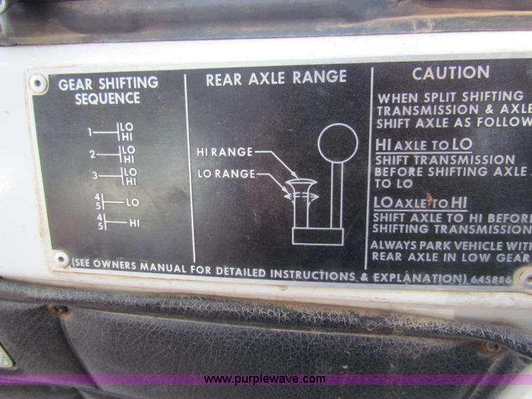 image for item B7363 1974 GMC Big Wheels 7500 sprayer