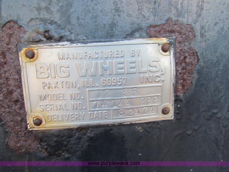 image for item B7363 1974 GMC Big Wheels 7500 sprayer