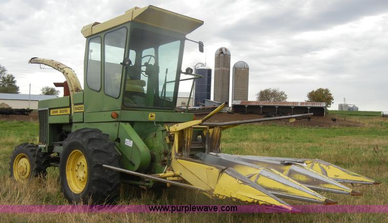 image for item D4316 John Deere 5400SP RWA forage harvester