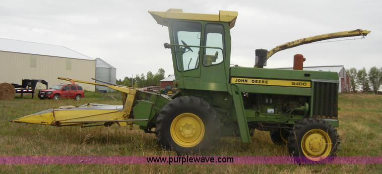 image for item D4316 John Deere 5400SP RWA forage harvester
