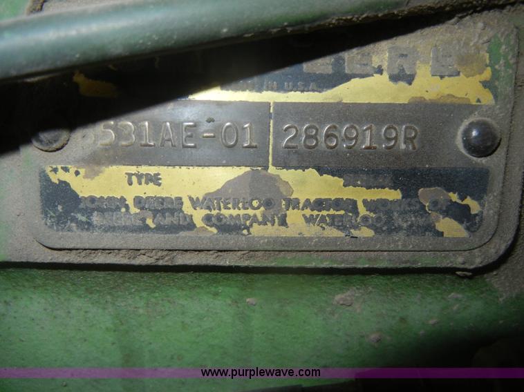 image for item D4316 John Deere 5400SP RWA forage harvester