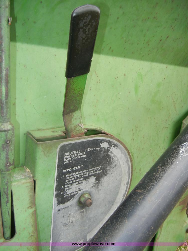 image for item D4319 John Deere 714A forage wagon