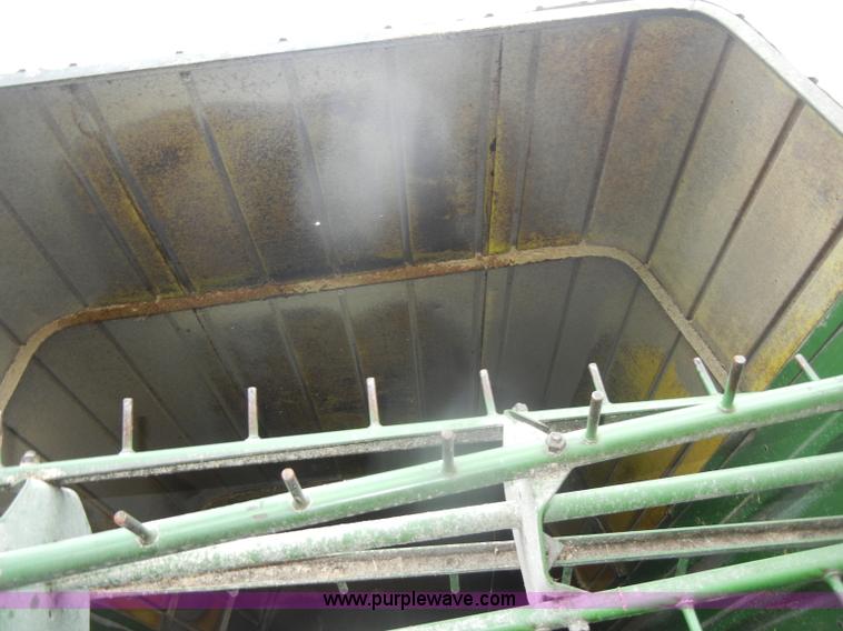 image for item D4320 John Deere 714A forage wagon