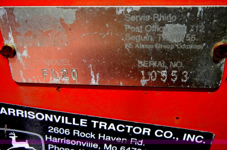 image for item D4377 Rhino FL20 20' rotary mower